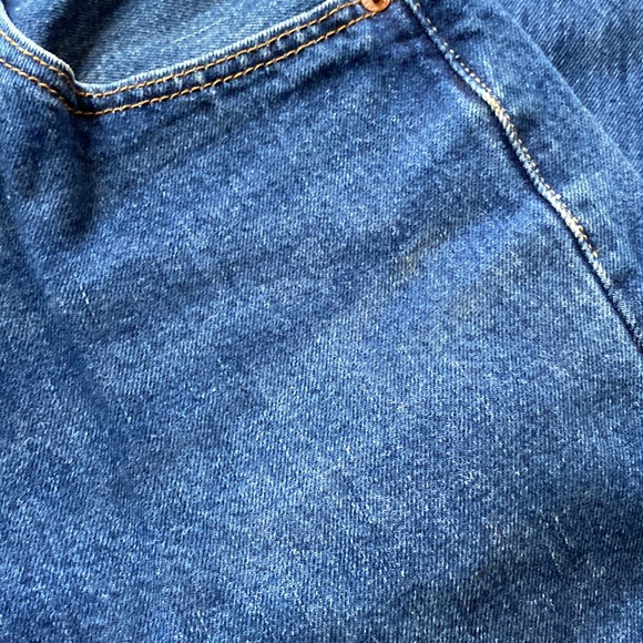 Vintage LEVI 501 34x29” Blue wash straight leg - Picture 7 of 8